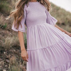 NWT Jessakae Wandering Willoughby Dress in lavender